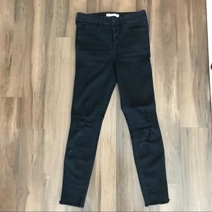 Abercrombie & Fitch high waist skinny ankle jeans